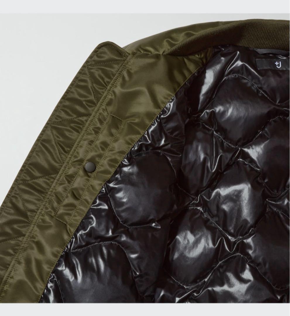 ※限定値下【美品試着のみ】ユニクロ +J ダウンオーバーサイズリブブルゾン