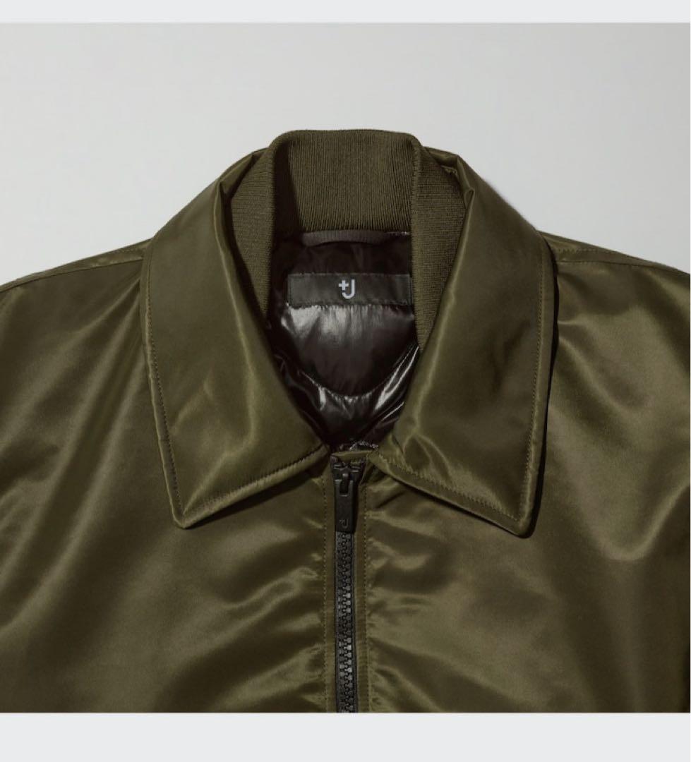 ※限定値下【美品試着のみ】ユニクロ +J ダウンオーバーサイズリブブルゾン