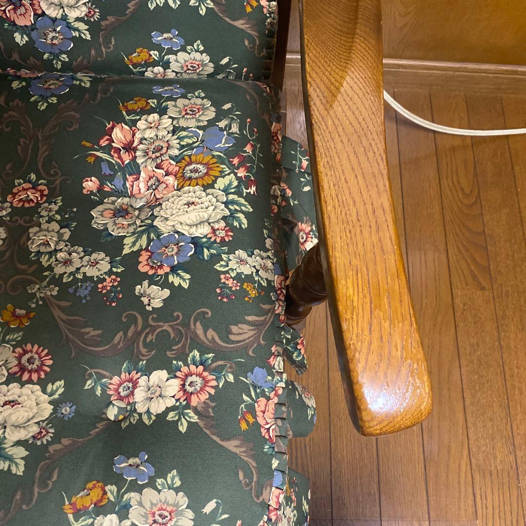 【Okami】飛騨の家具　両手摺つき　1脚