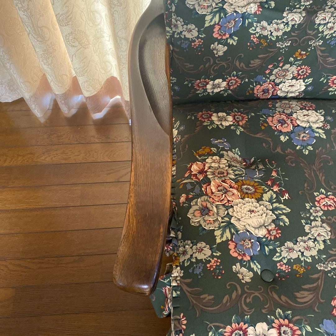 【Okami】飛騨の家具　両手摺つき　1脚