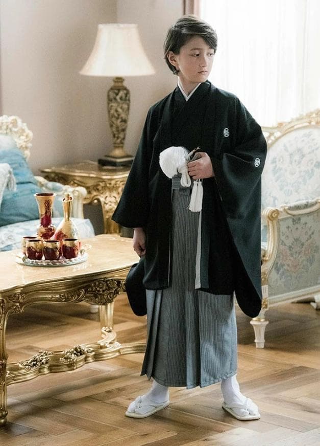 キャサリンコテージ　140-155cm【150】羽織袴　小学生男子　小学校卒業式