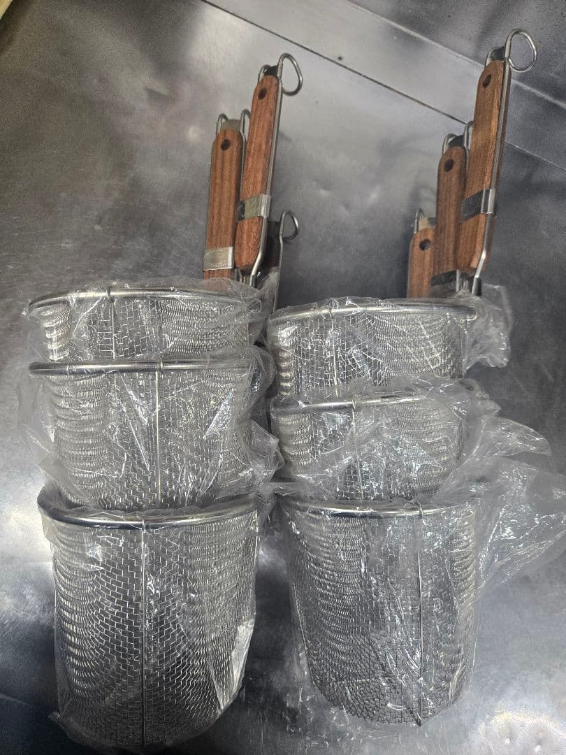 ステンレス製ストレーナー 6個セット