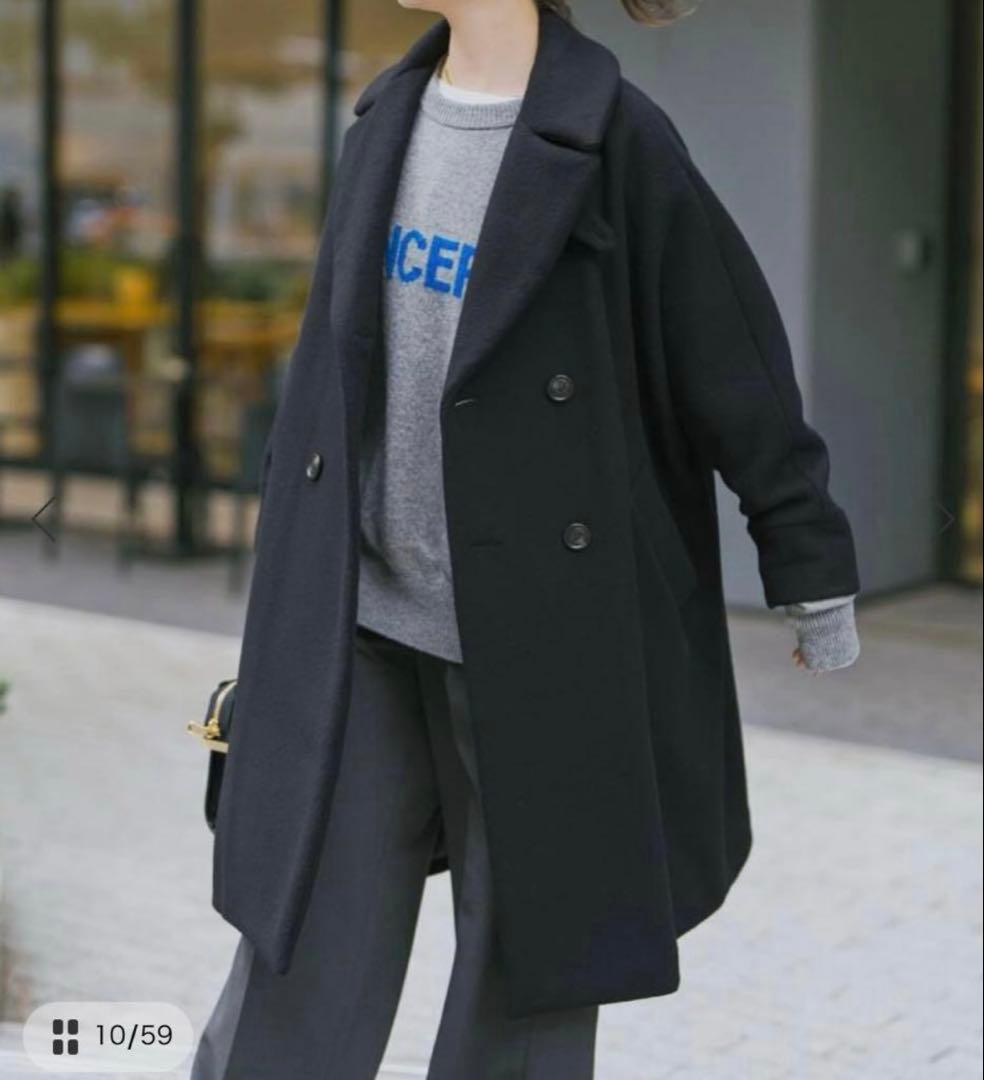 定番人気　2024AW TICCAティッカ テントコート ブラック