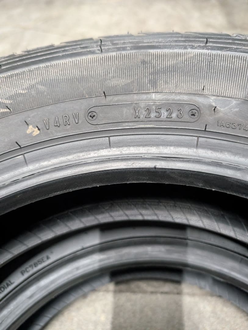 新車外し！【23年製】155/80R14夏タイヤ4本セット