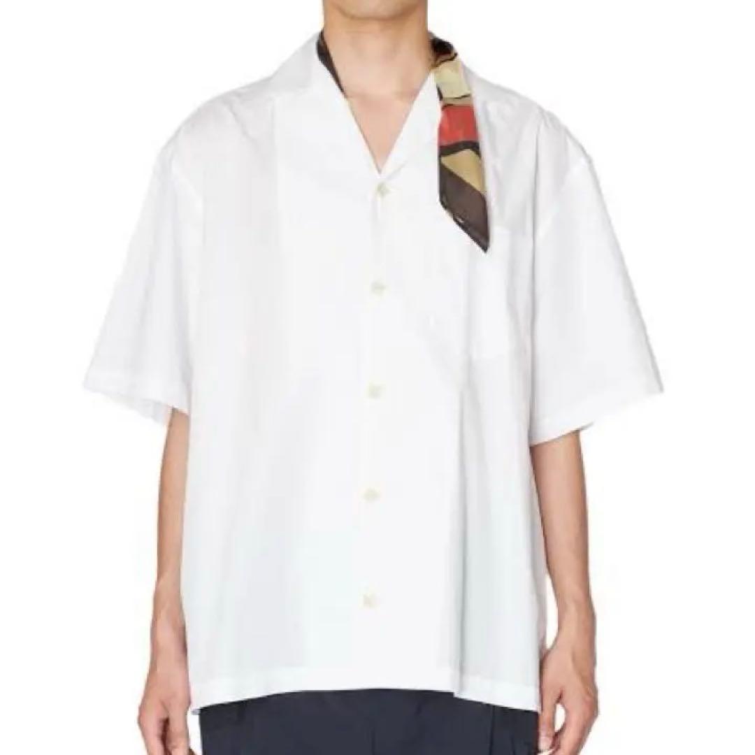 kolor ホワイト 半袖シャツ S
