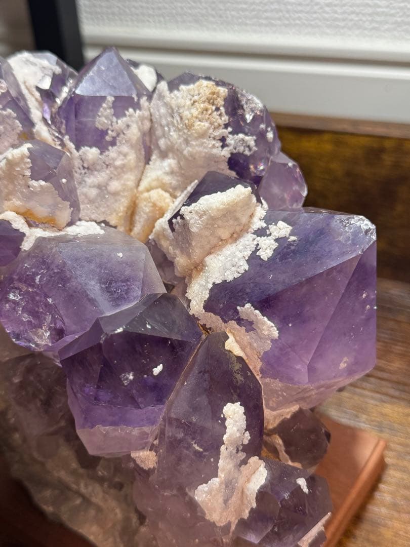 ボリビア産アメジストクラスター