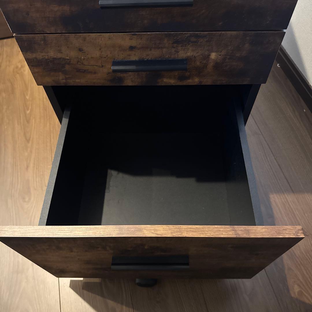 ニトリ　ステインシリーズ　ワゴン