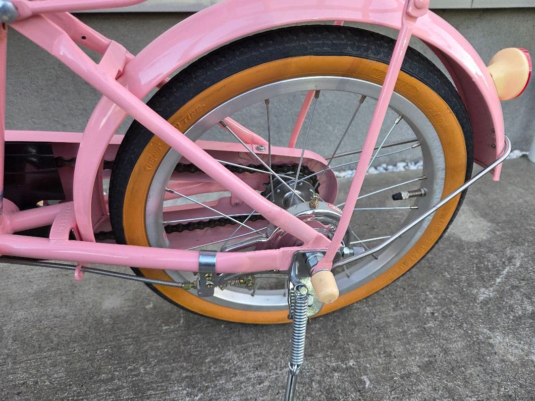 【引取限定】ブリヂストン ハッチ ピンク子供用自転車 キッズ 16インチ