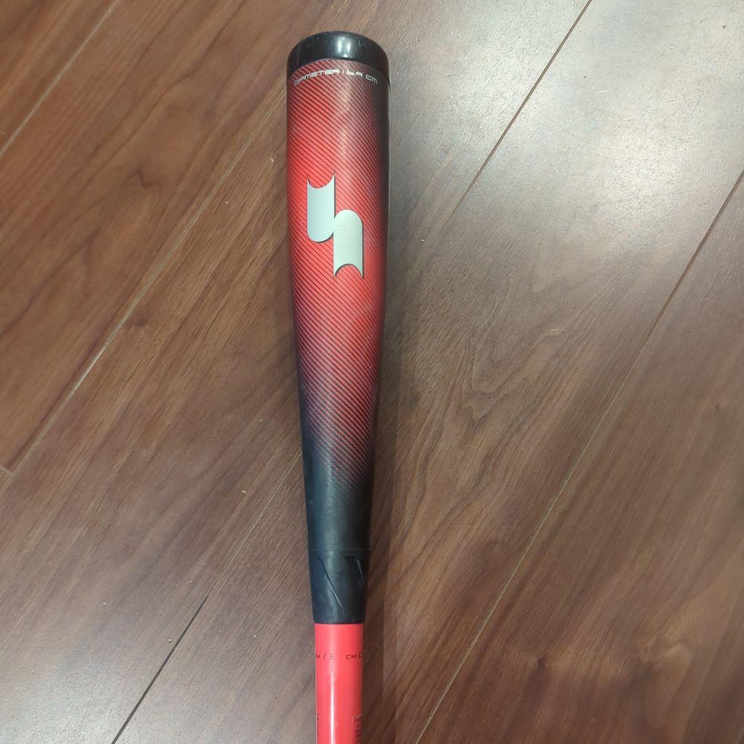 MMJr少年軟式バット 赤/黒