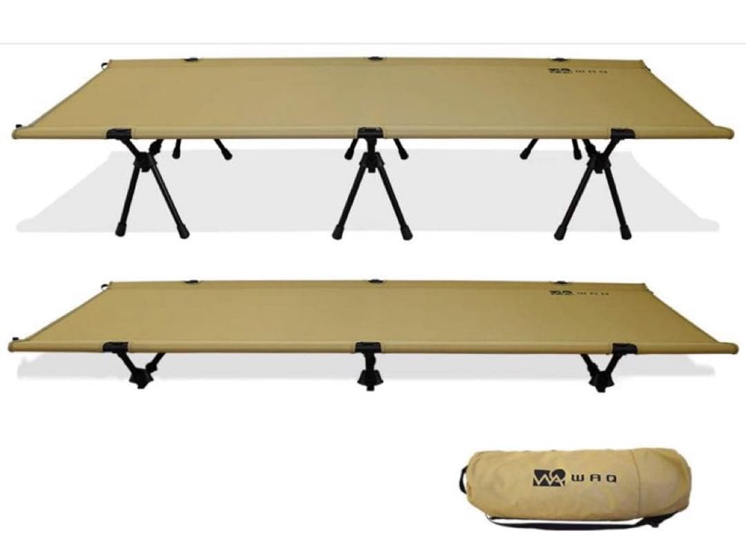 WAQ ワック 2WAY キャンプ コット／タン
