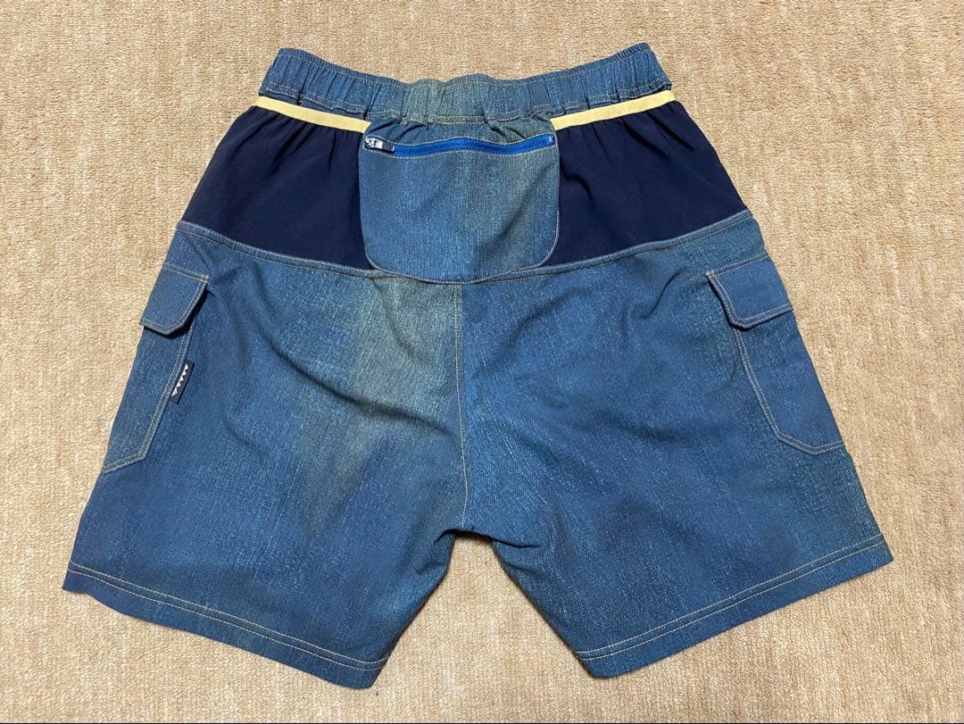 MMA マウンテンマーシャルアーツ デニムランパンツ サイズS