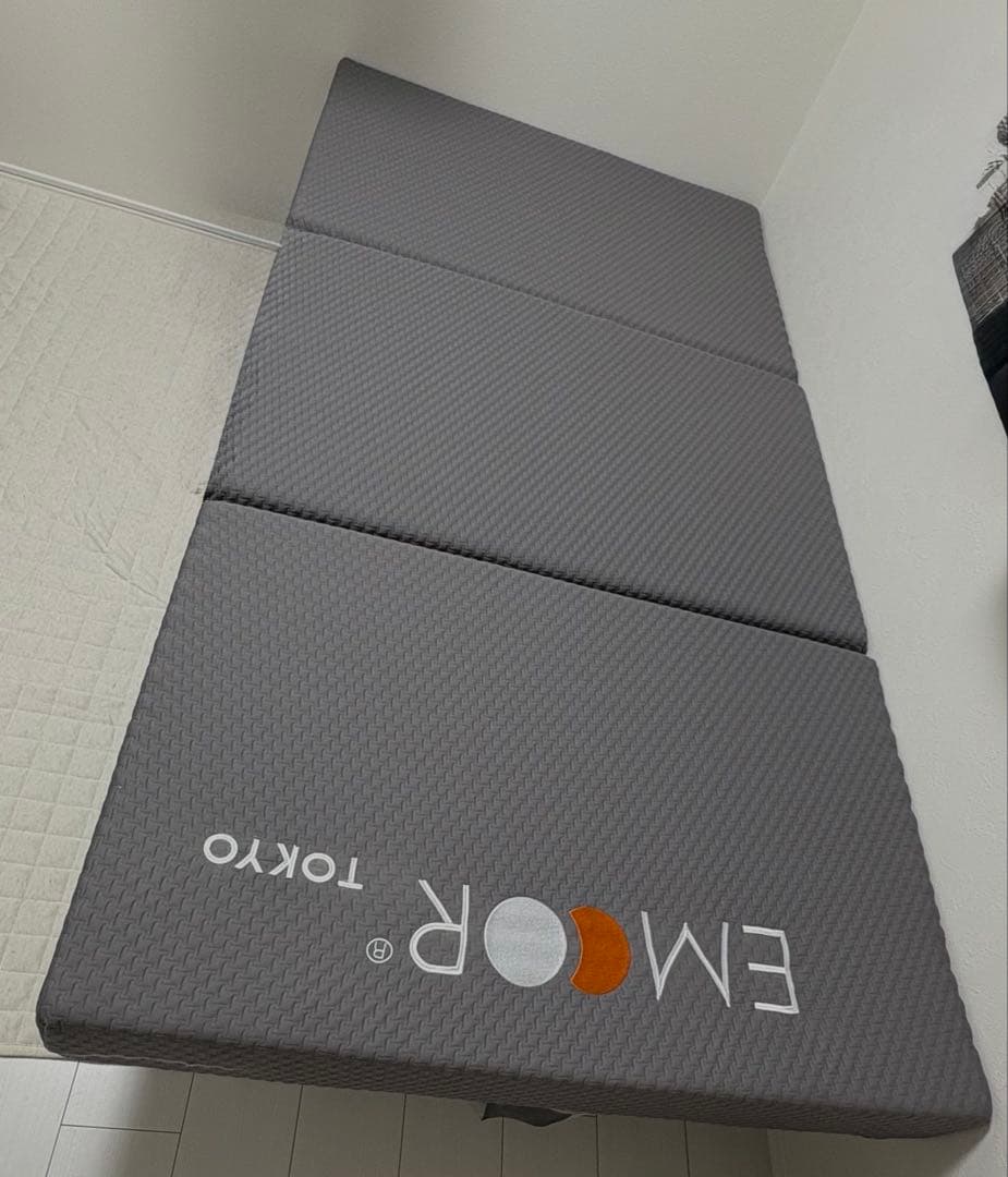 EMOOR シングルマットレス グレー