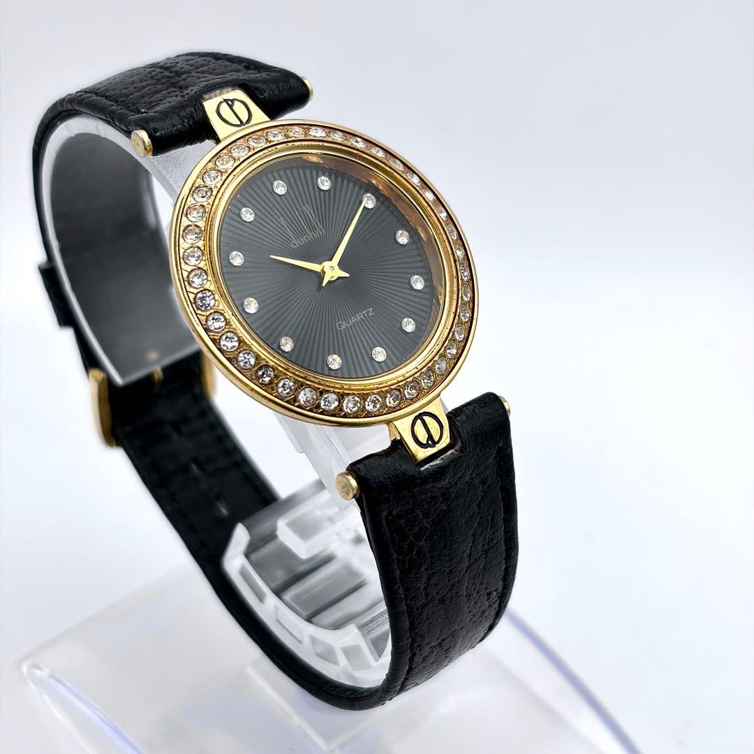 希少 ダンヒル ミレニアム 12Pダイヤ ストーン レディース 稼働品 新品電池