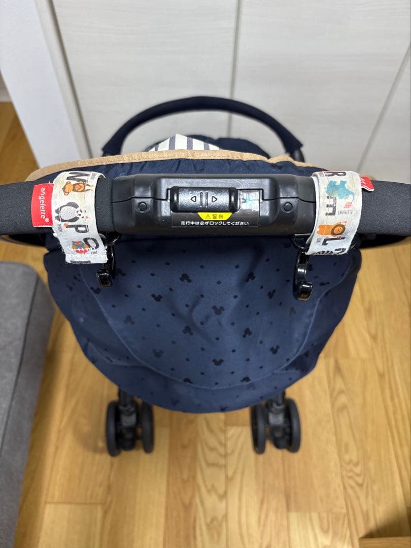 Combi コンビ　メチャカル　ハンディ オート4キャス ミッキーネイビー　限定