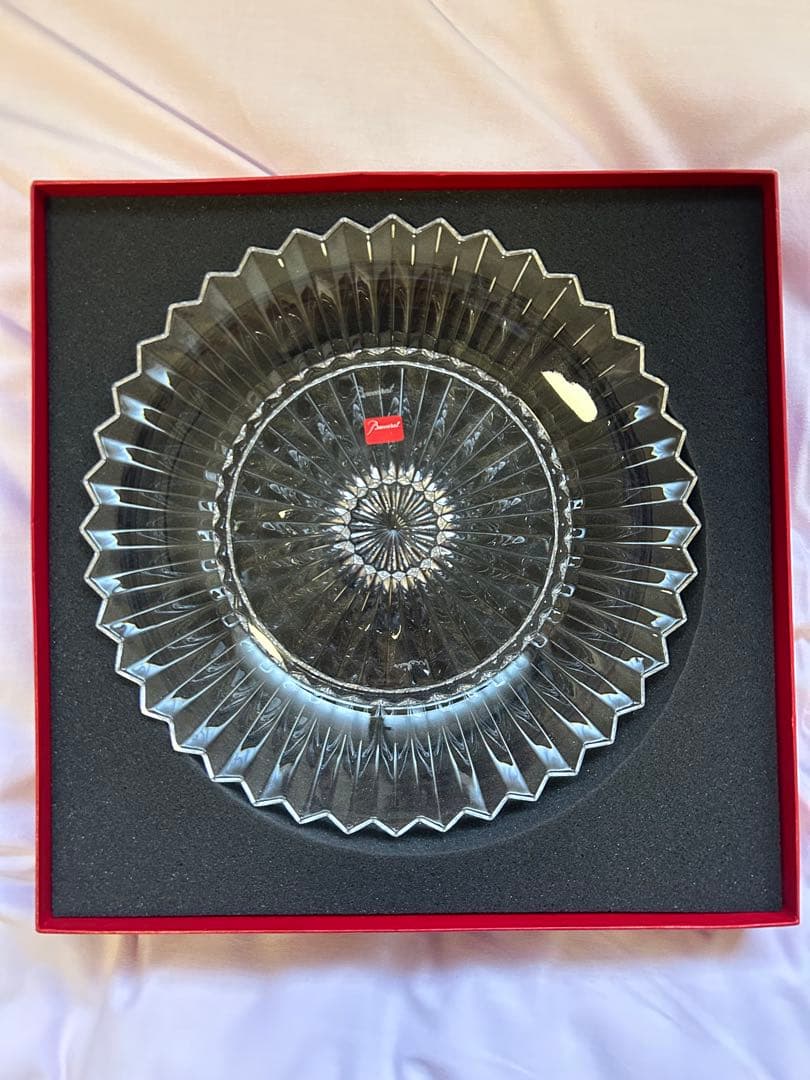 【新品未使用】Baccarat バカラ ミルニュイ プレート 26cm