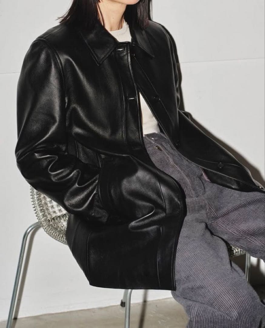 Ecoleather Soutiencollar Jacket トゥデイフル