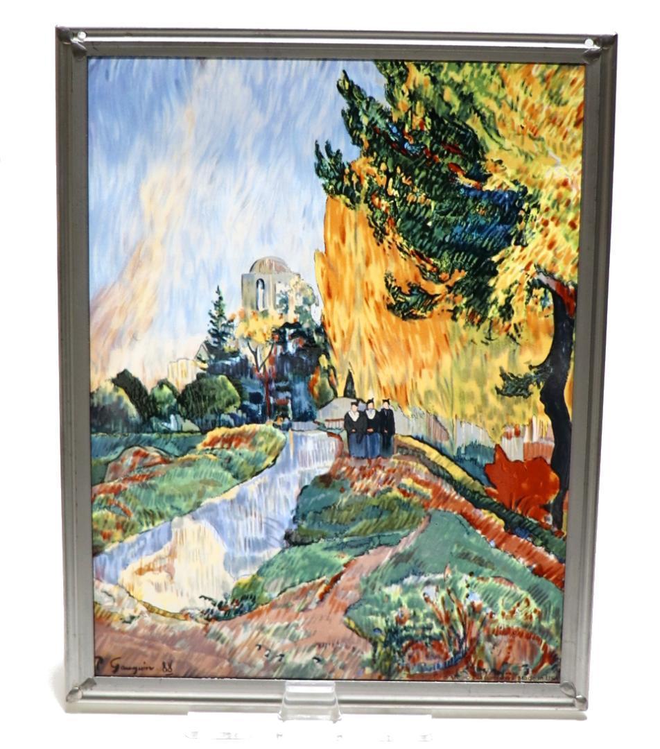 ポール・ゴーギャン ヴィンテージステンドグラス アルルのアリスカンオルセー美術館