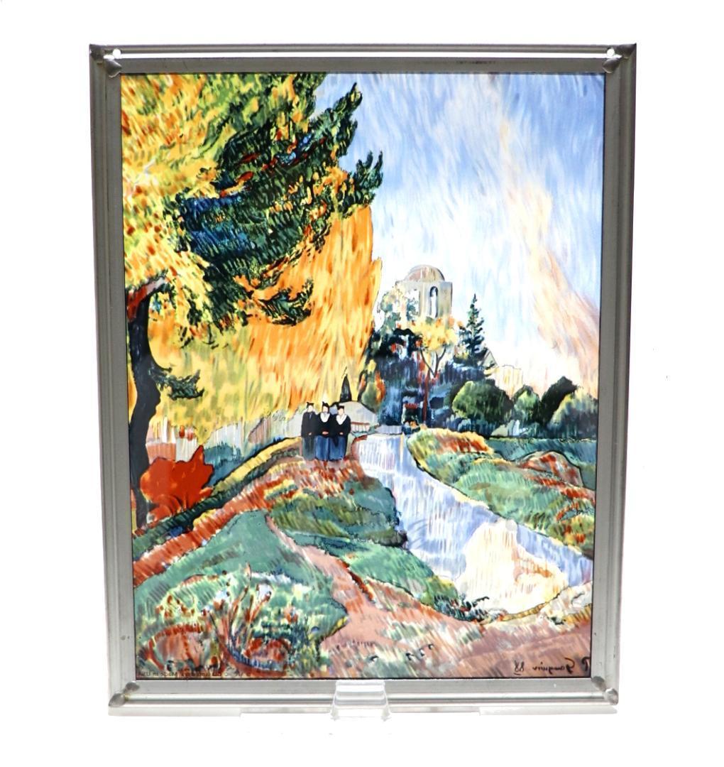 ポール・ゴーギャン ヴィンテージステンドグラス アルルのアリスカンオルセー美術館