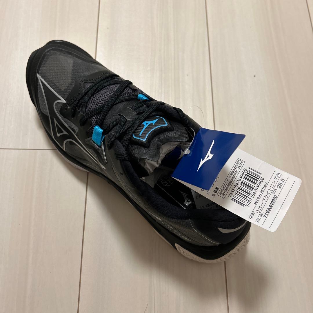 Mizunoバレーボールシューズ28cm28.5ブラックウェーブライトニングz8