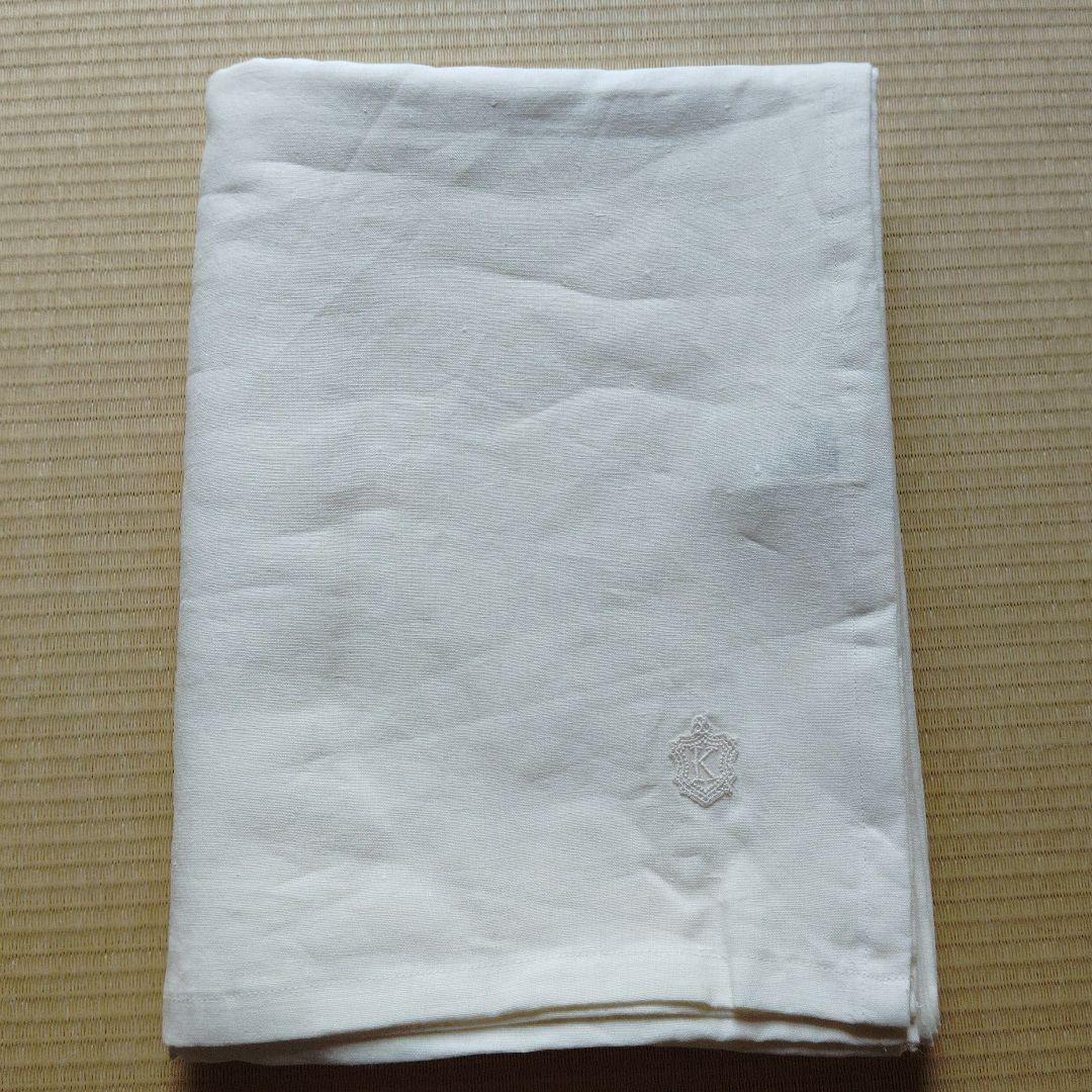 ゆずな様　コトリワークス　オーガニックリネンフラットシーツ　オフホワイト