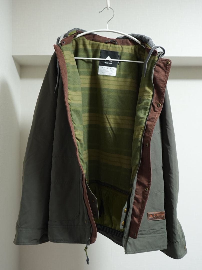 BURTON dunmore ジャケット Mサイズ カーキ