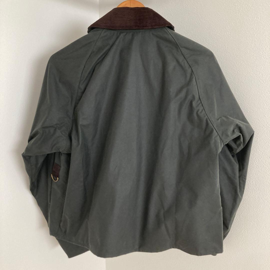 【新品美品】 Barbour SPEY WAX JACKET オリーブ Mサイズ