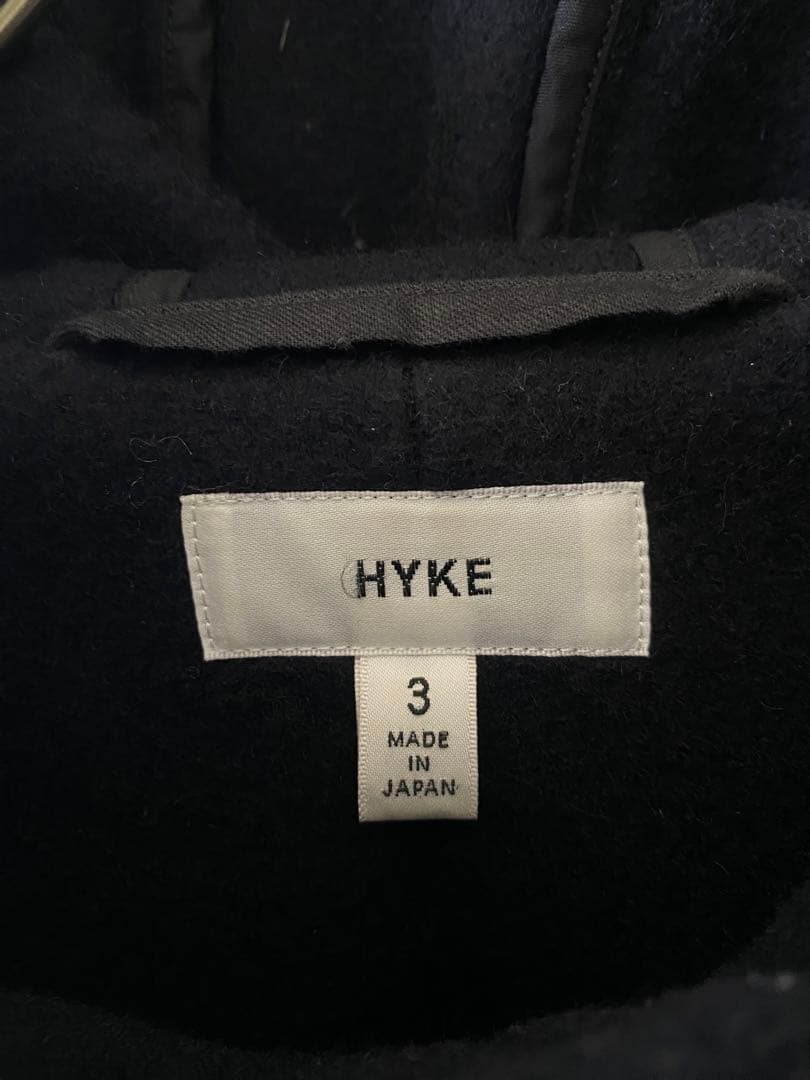 ✨美品✨HYKE ダッフルコート 3（M〜L）