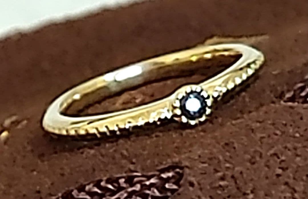 お値打ち価格☆Umu(アム)K18YG カラーチェンジガーネット ピンキー#－１