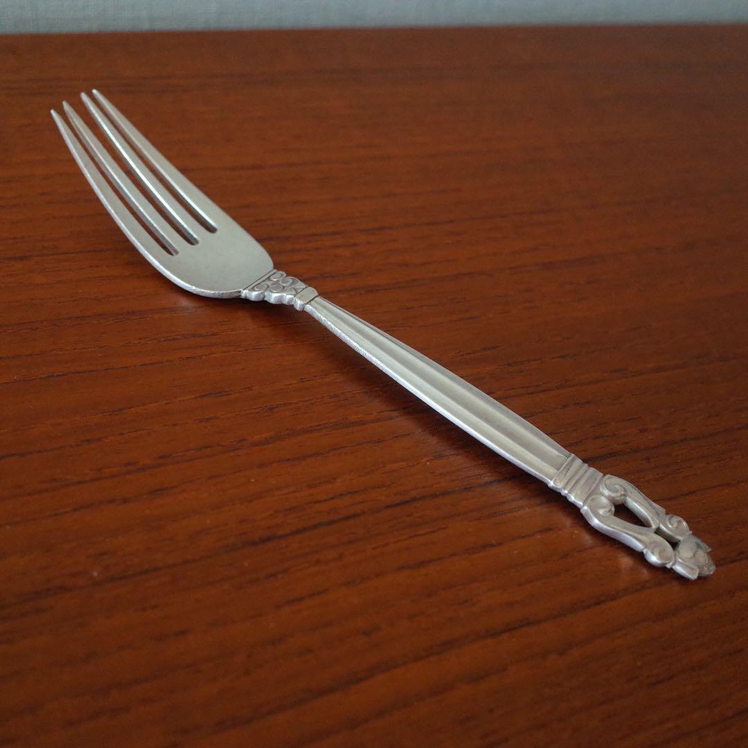 ジョージジェンセンAcornディナーフォーク/シルバーフォーク\北欧アンティーク