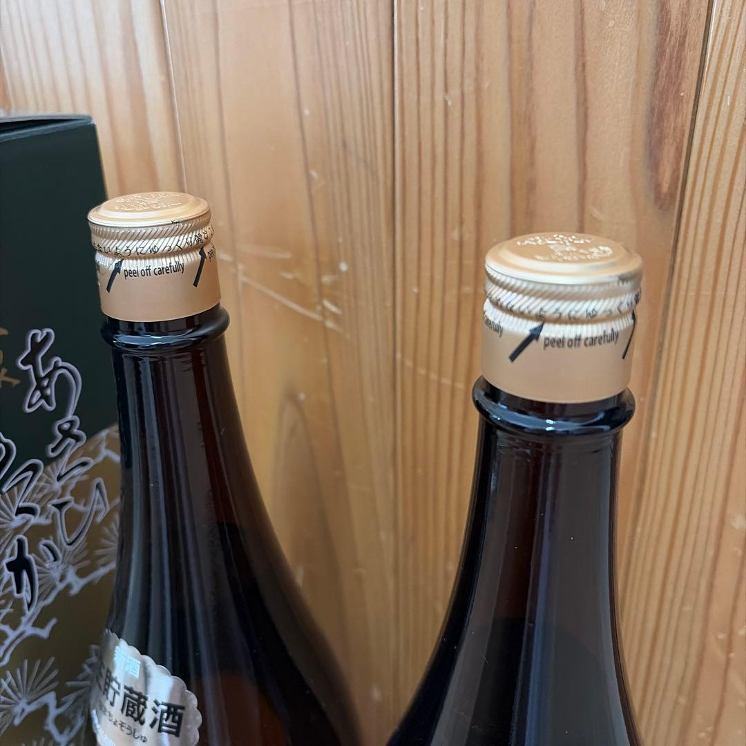 最終値下げ【バラ売可　2本入り】朝日鷹 特別純米酒 1.8L【生貯蔵】