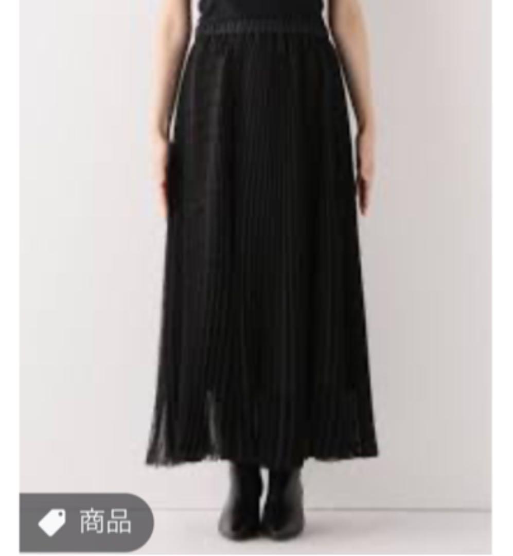 イエナ　フロッキードットスカート　ブラック36 新品