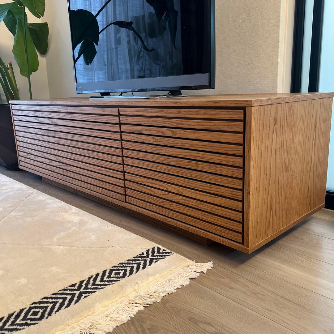 広松木工VERACREPAテレビボード150ナチュラルウッド