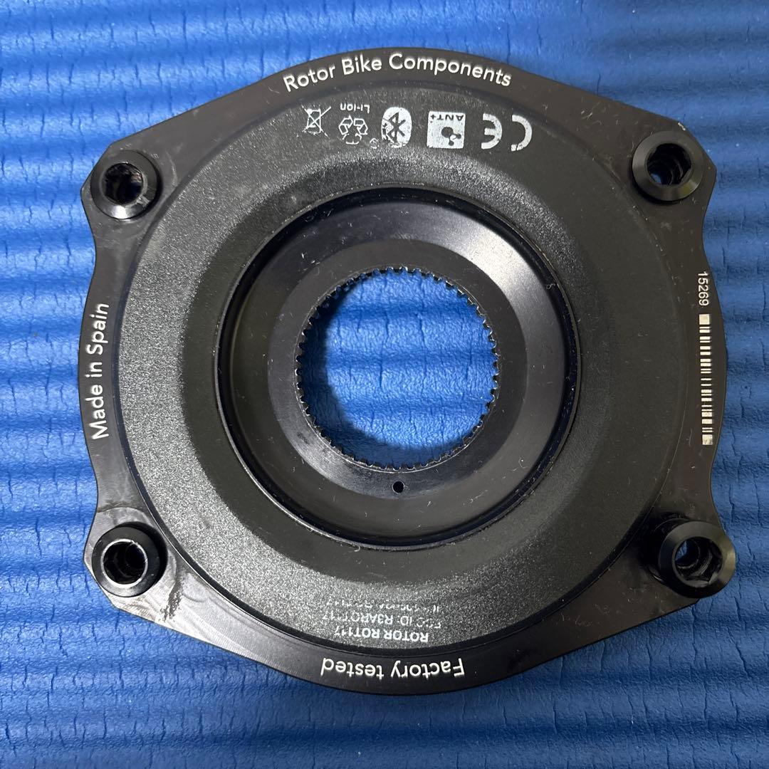 ROTOR 24mm軸クランクセット170mm 52-36T パワーメーター付き