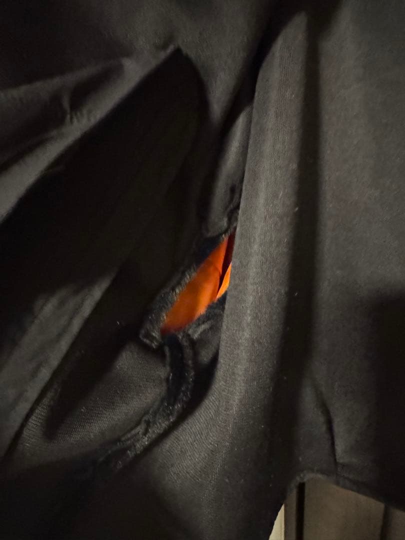 チャオパニックティピーetsinta ファー切替ショートスタンドジャケット黒