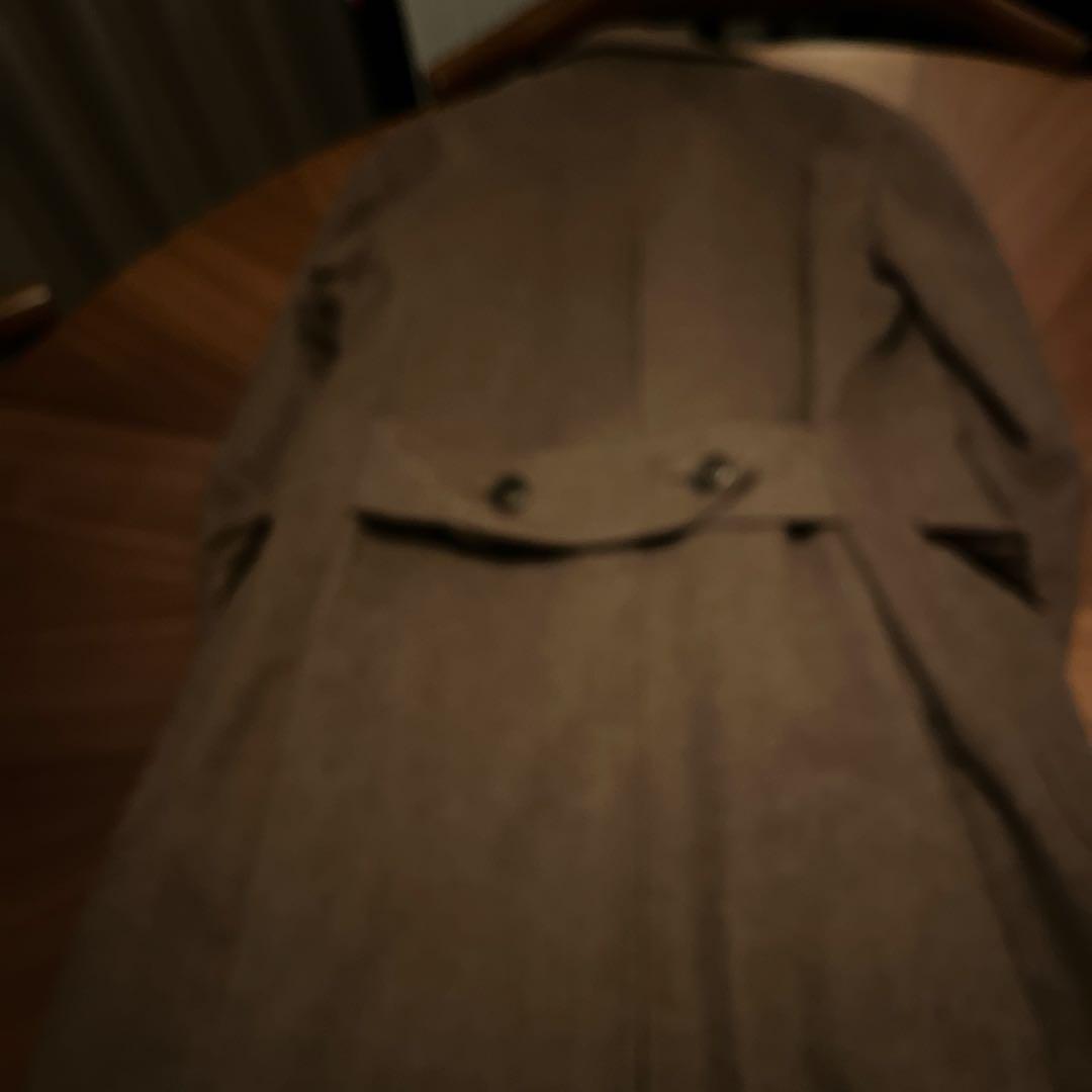 スティレラティーノ　ダブルブレスト カシミアコート グレーベージュ