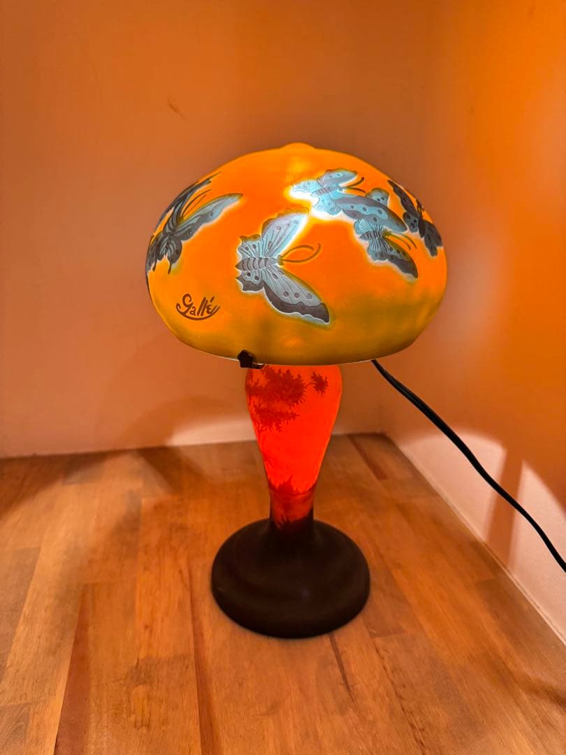 lamp ▢ ガレ風　　スタンドランプ　　スタンドライト