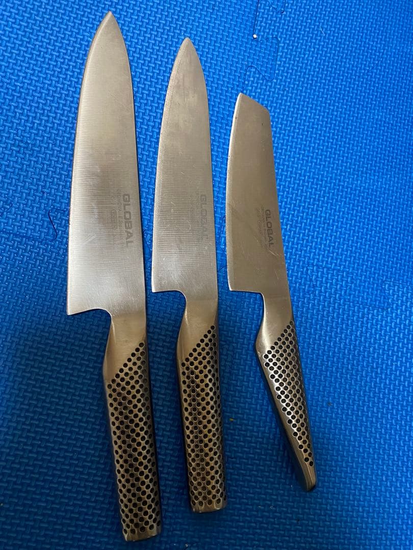 GLOBAL 包丁セット 3本