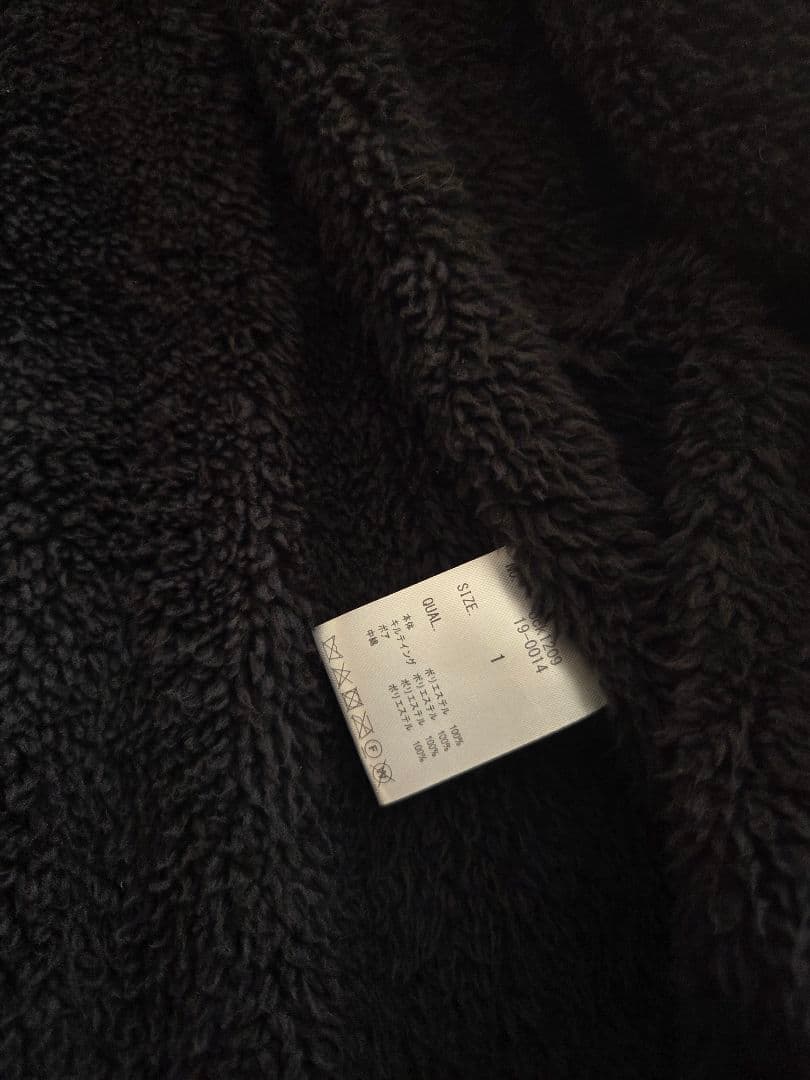 お値下げ♪完売品　12,900円　kOhAKU 異素材切替　キルティングコート