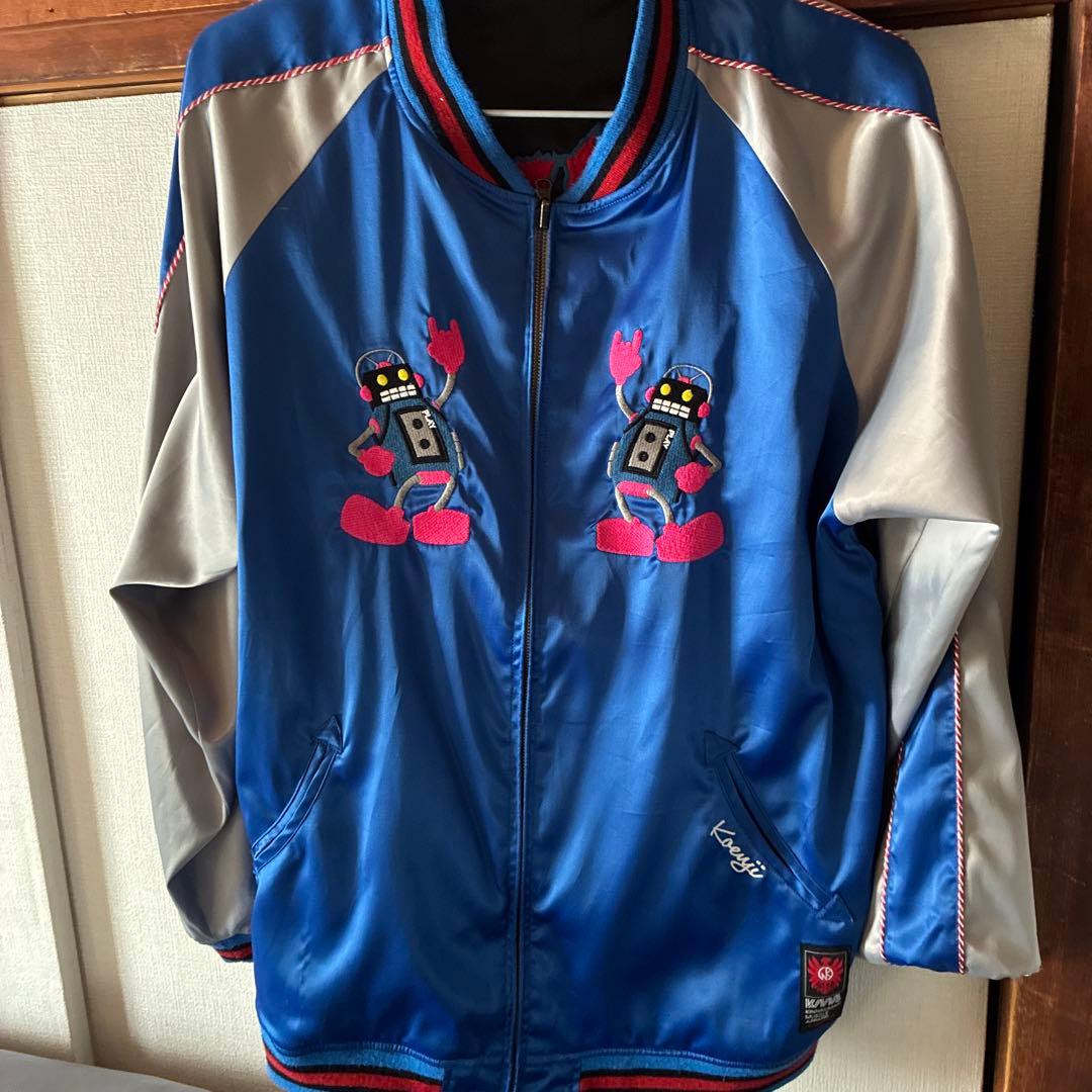 キン肉マン　ステカセキング　スカジャン