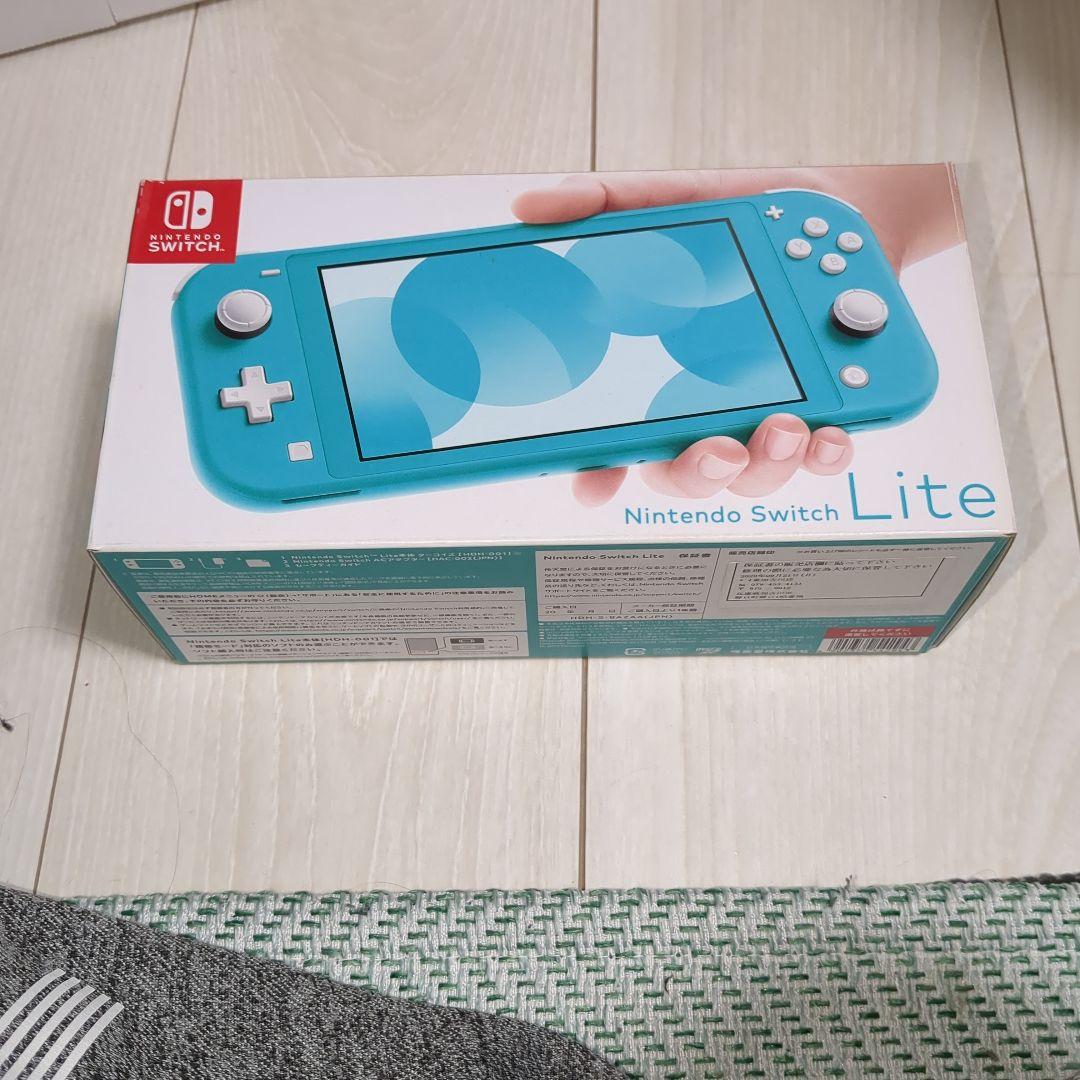 Nintendo Switch Lite ターコイズ 本体　中古　ジャンク扱い