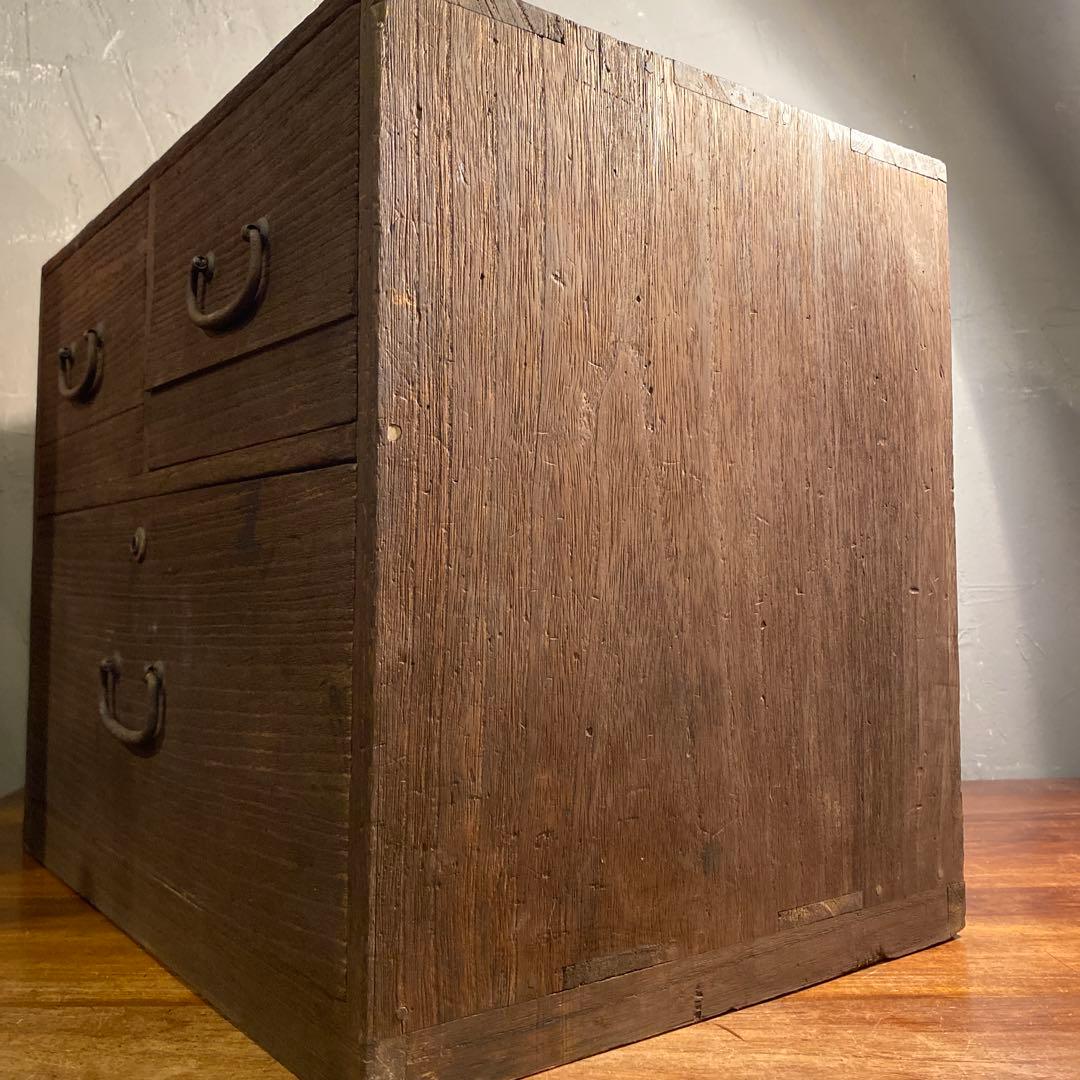 時代物 小引き出し 総桐 小箪笥 骨董品 古家具 古民家 収納 アンティーク
