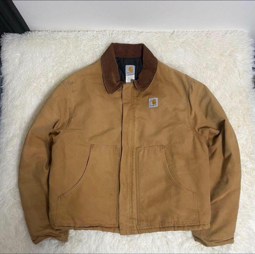 やーまんさん専用90s 星タグ　カーハート　トラディショナルジャケット　USA製