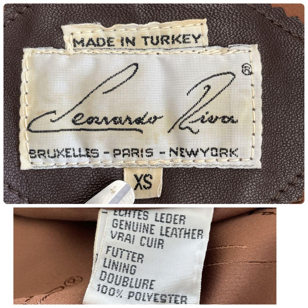 【トルコ製】A-2 type 本革 レザージャケット ミリタリー ブラウン 短丈