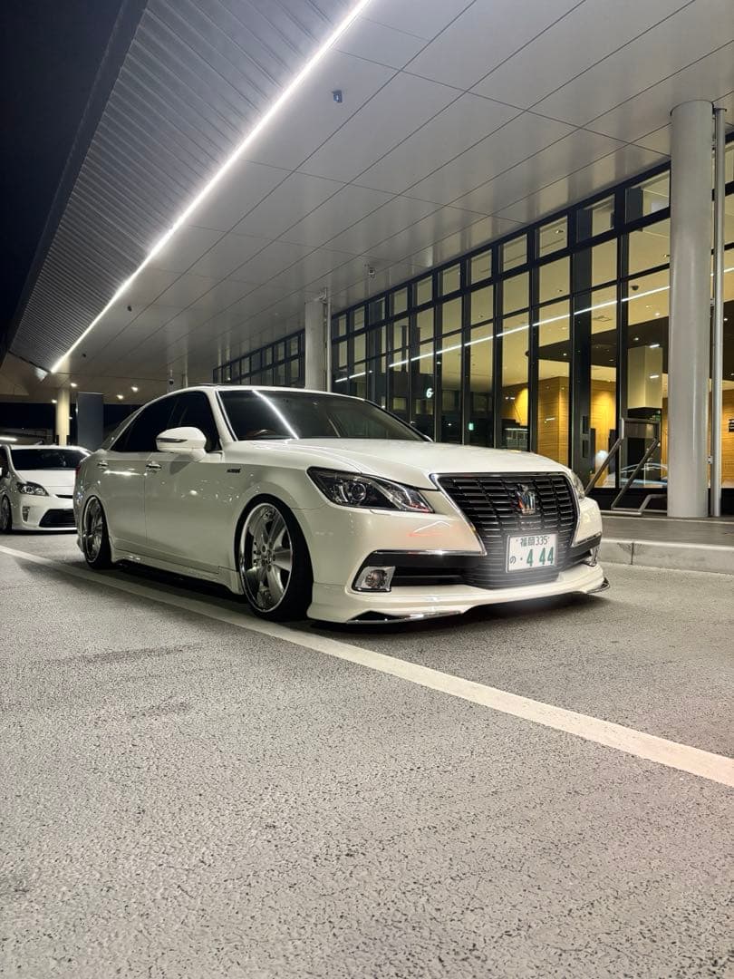 210系クラウンロイヤル用メッキフォグカバー