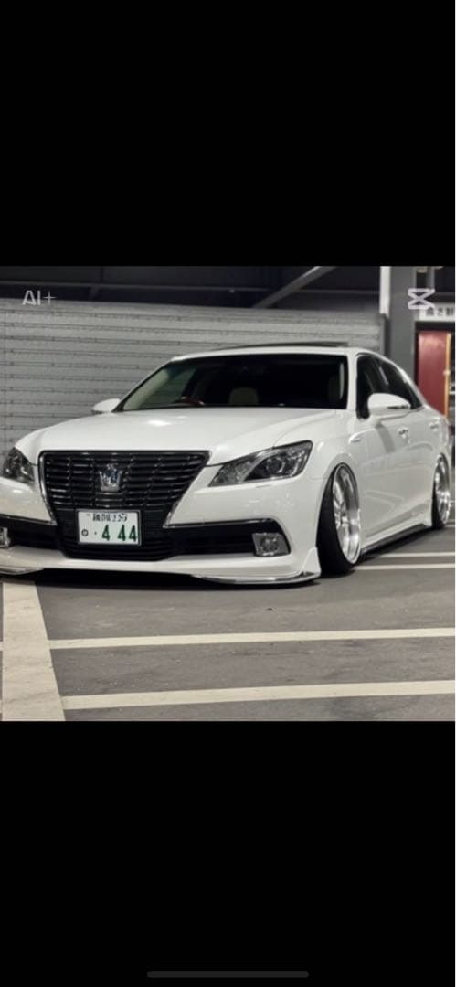 210系クラウンロイヤル用メッキフォグカバー