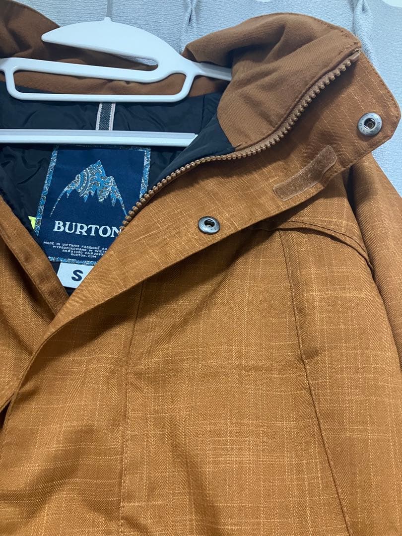 BURTON スノーボードジャケット Sサイズ ブラウン