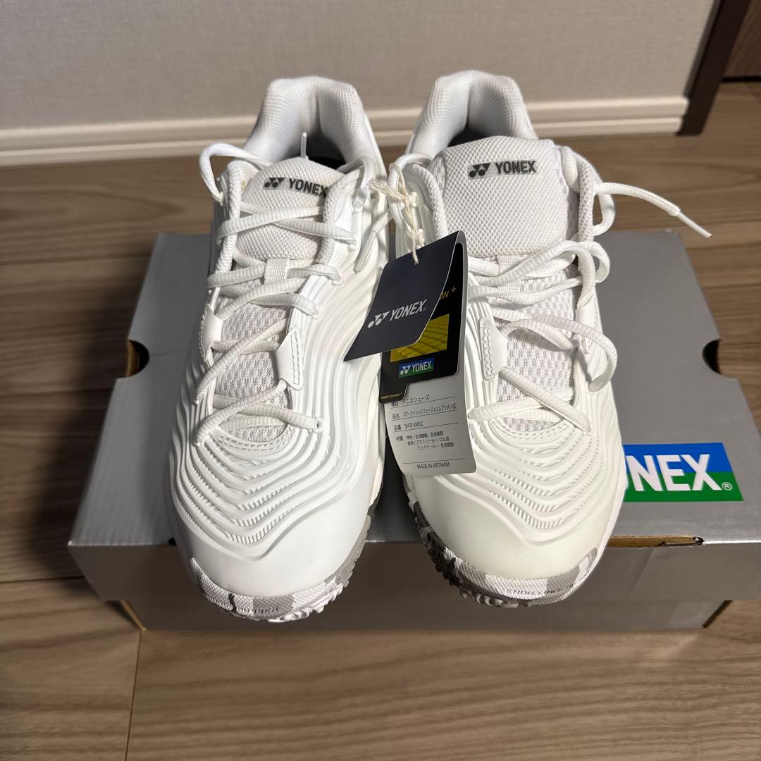 新品　YONEX テニスシューズ　ソフトテニスシューズ　パワークッション