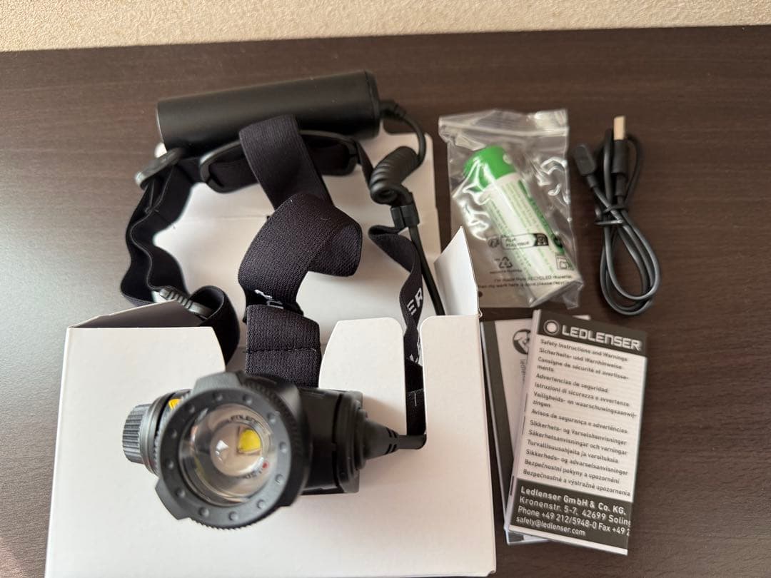 【新品・未使用】LEDLENSER H7R CORE ヘッドランプ