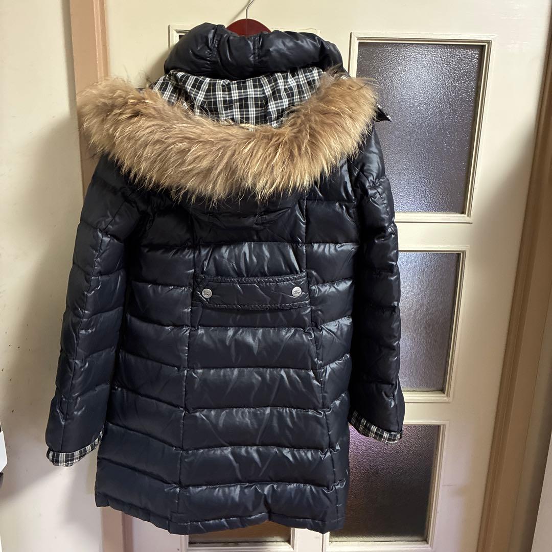BURBERRY BLUE LABEL ダウン40 ブラックバーバリー
