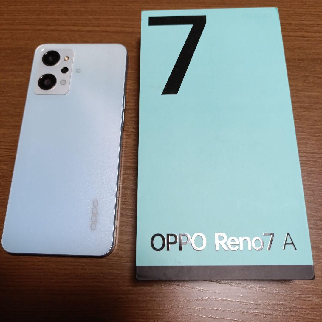 OPPO Reno7A ワイモバイル　ドリームブルー シムフリー